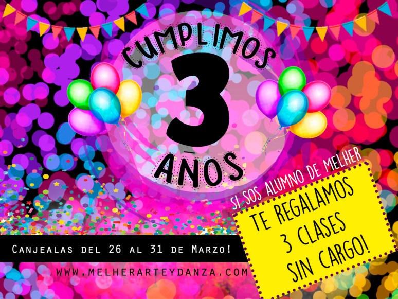 Flyer de cumple!